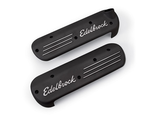Edelbrock Coil Covers, Black (GM LS) - Click Image to Close