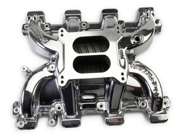 Edelbrock PERFORMER RPM INTAKE MANIFOLD, Chrome Plasma (GM 5.7L LS1 & LS6)