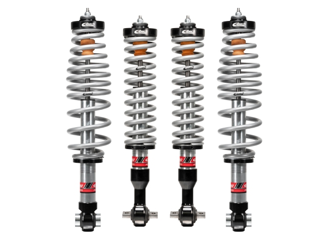 Eibach PRO-TRUCK-LIFT STAGE 2 Coilovers, +0.9"-4.1" Front & +1.2"-3.8" Rear (2021-2022 Ford Bronco) - Click Image to Close