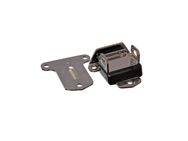 Energy Suspension "Early Style" Motor Mount, Short & Wide, Chrome, Black (Chevrolet)