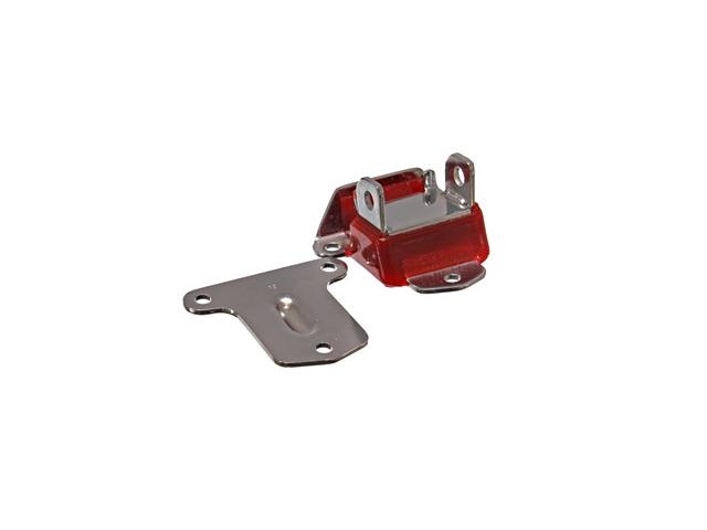 Energy Suspension "Early Style" Motor Mount, Tall & Narrow, Chrome, Red (Chevrolet)