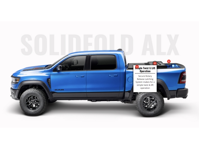 extang SOLID FOLD ALX Tonneau Cover, 69.9" Bed (2019-2023 Chevrolet Silverado & GMC Sierra 1500)