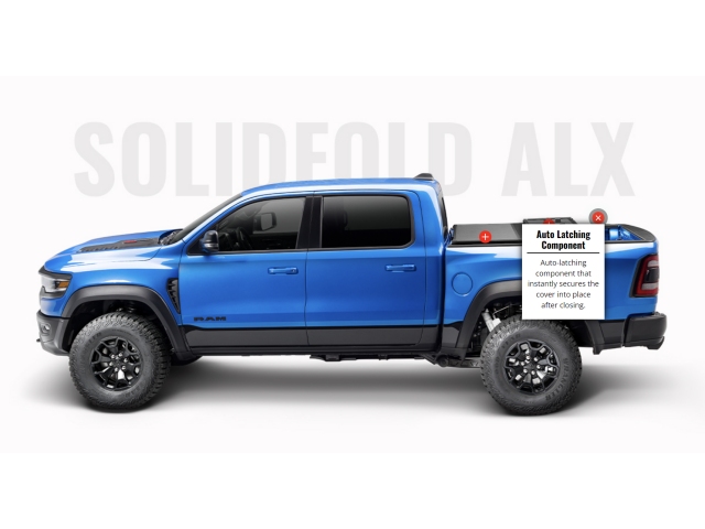 extang SOLID FOLD ALX Tonneau Cover, 69.9" Bed (2019-2023 Chevrolet Silverado & GMC Sierra 1500)