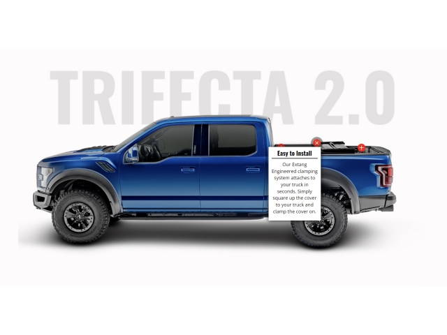 extang TRIFECTA 2.0 Tonneau Cover, 61.7" & 62.7" Bed (2015-2022 Colorado & Canyon)