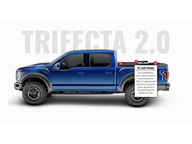 extang TRIFECTA 2.0 Tonneau Cover, 61.7" & 62.7" Bed (2015-2022 Colorado & Canyon)