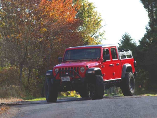 FISHBONE Half Tackle Rack (2020-2023 Jeep Gladiator JT)