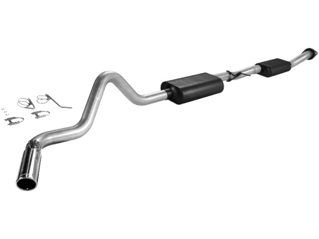 FLOWMASTER FORCE II Cat-Back Exhaust (1999-2006 Silverado & Sierra 1500 4.8L & 5.3L V8) - Click Image to Close