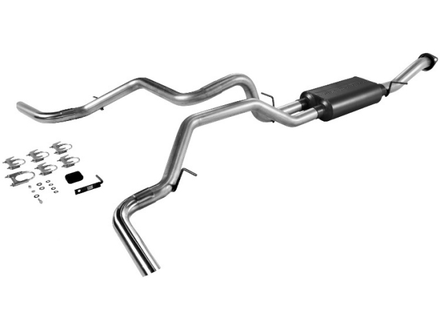 FLOWMASTER AMERICAN THUNDER Cat-Back Exhaust (2000-2003 Tahoe & Yukon 4.8L & 5.3L V8) - Click Image to Close