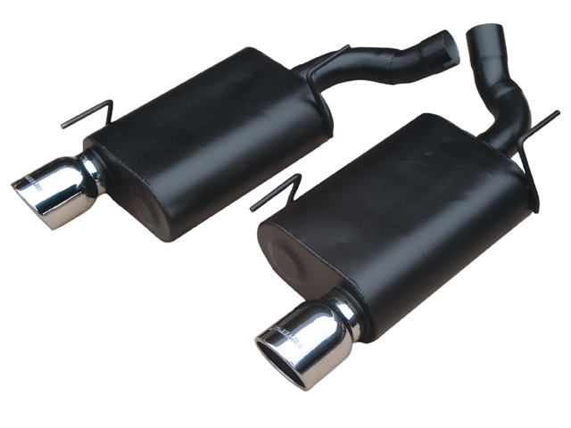 FLOWMASTER FORCE II Axle-Back Exhaust (2005-2010 Mustang GT & Shelby GT500) - Click Image to Close