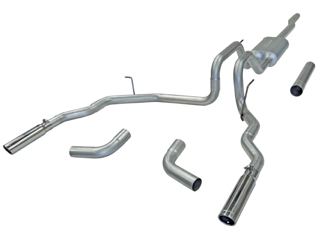 FLOWMASTER FORCE II Cat-Back Exhaust (2004-2008 F-150 4.6L & 5.4L MOD) - Click Image to Close