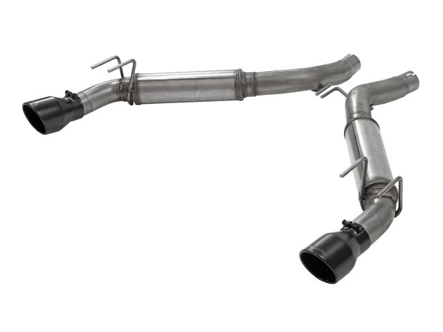 FLOWMASTER FLOWFX Axle-Back Exhaust w/ 4.5" Black Ceramic Coated Tips, 3" (2010-2015 Chevrolet Camaro 6.2L LS3)