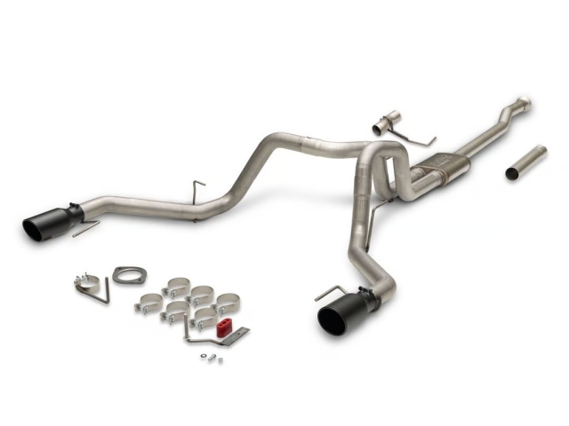 FLOWMASTER FLOWFX Cat-Back Exhaust (2021-2024 F-150 3.5L EcoBoost, PowerBoost & 5.0L COYOTE) - Click Image to Close