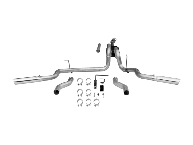 FLOWMASTER FORCE II Cat-Back Exhaust (2009-2014 F-150 4.6L, 5.4L MOD & 5.0L COYOTE) - Click Image to Close
