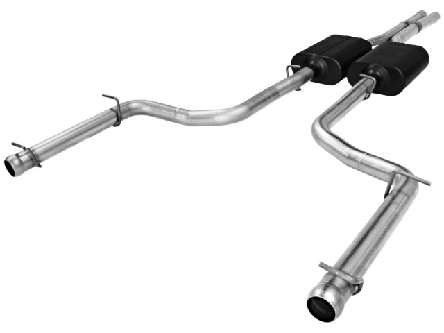 FLOWMASTER AMERICAN THUNDER Cat-Back Exhaust (2009-2014 Challenger 5.7L HEMI) - Click Image to Close