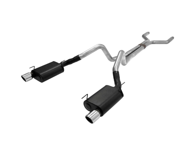 FLOWMASTER AMERICAN THUNDER Cat-Back Exhaust (2005-2010 Mustang GT & Shelby GT500)