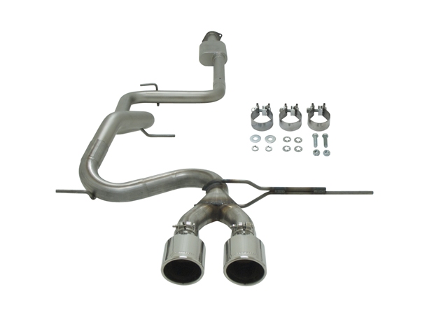 FLOWMASTER AMERICAN THUNDER Cat-Back Exhaust (2013-2018 Focus ST) - Click Image to Close
