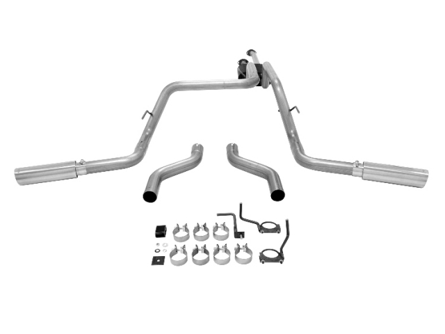 FLOWMASTER AMERICAN THUNDER Cat-Back Exhaust (2009-2018 Tundra 4.6L & 5.7L V8) - Click Image to Close