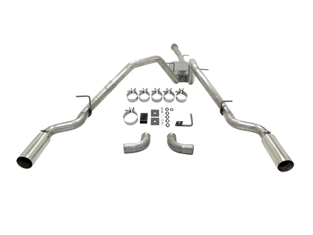 FLOWMASTER FORCE II Cat-Back Exhaust (2014-2018 Silverado & Sierra 1500 5.3L V8) - Click Image to Close