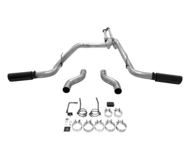 FLOWMASTER OUTLAW Cat-Back Exhaust (2009-2016 Tundra 4.6L & 5.7L V8) - Click Image to Close