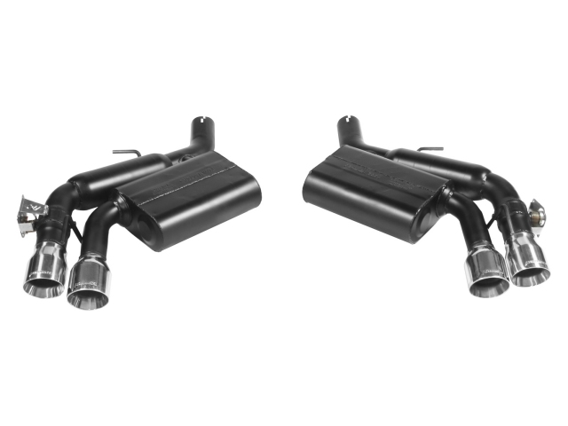 FLOWMASTER AMERICAN THUNDER Axle-Back Exhaust (2016-2018 Camaro SS & ZL1) - Click Image to Close