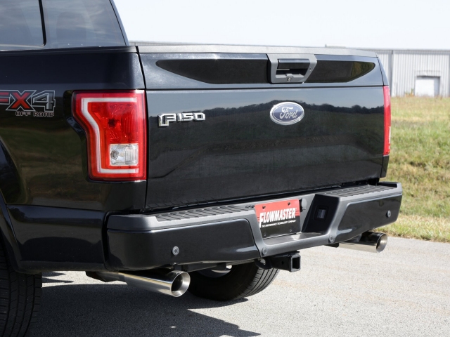 FLOWMASTER FORCE II Cat-Back Exhaust (2015-2020 F-150 3.5L EcoBoost & 5.0L COYOTE) - Click Image to Close