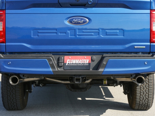 FLOWMASTER FORCE II Cat-Back Exhaust (2021-2023 F-150 3.5L EcoBoost & 5.0L COYOTE) - Click Image to Close