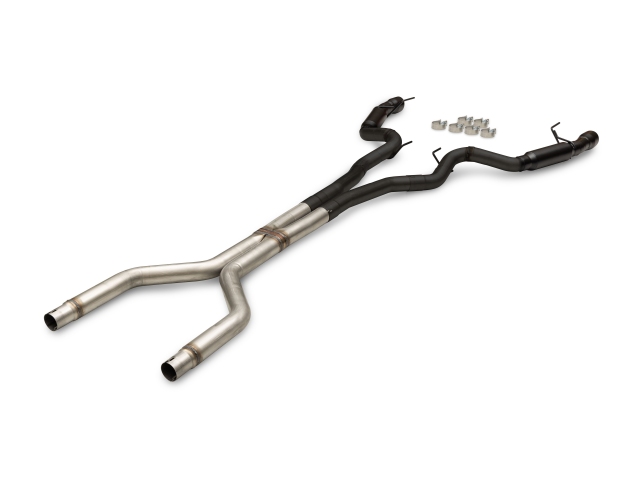 FLOWMASTER OUTLAW Cat-Back Exhaust w/ 4" Black Tips, 3" (2024 Ford Mustang GT)