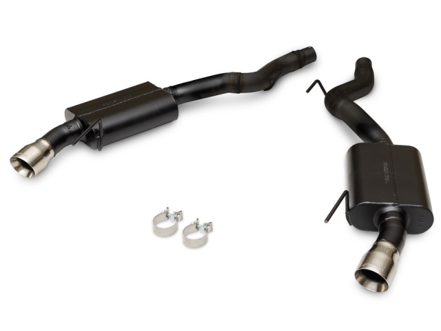FLOWMASTER AMERICAN THUNDER Axle-Back Exhaust w/ Dual Polished Tips (2024 Ford Mustang GT)