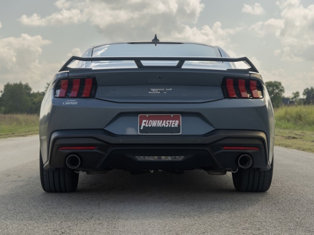 FLOWMASTER AMERICAN THUNDER Axle-Back Exhaust w/ Dual Polished Tips (2024 Ford Mustang GT)