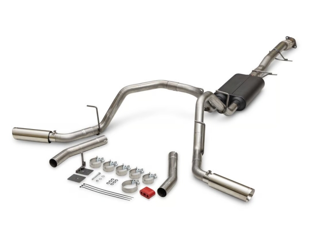 FLOWMASTER AMERICAN THUNDER Cat-Back Exhaust w/ Chrome Tips (2023-2024 Chevrolet Colorado & GMC Canyon)