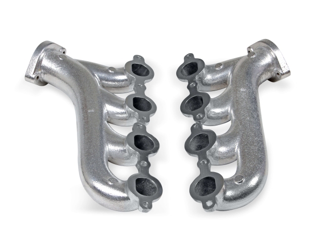 FLOWTECH Exhaust Manifolds, Silver Ceramic Finish (GM LS)