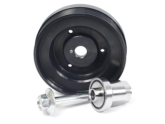 Fluidampr Harmonic Damper [Bore Diameter 0.787" | Degree Marking Range 1 timing mark | Degree Markings Engraved | Engine Balance Internal | Finish Black Zinc | Length 1.620" | Material Steel | Mounting Hardware Included Yes | Outside Diameter 5-7/8" | Safety Rating SFI 18.1 | Weight/Rotating Weight 5.8/3.8 lbs] (SUBARU FA24 2.0L H4)