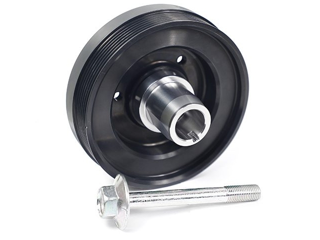 Fluidampr Harmonic Damper [Bore Diameter 0.787" | Degree Marking Range 1 timing mark | Degree Markings Engraved | Engine Balance Internal | Finish Black Zinc | Length 1.620" | Material Steel | Mounting Hardware Included Yes | Outside Diameter 5-7/8" | Safety Rating SFI 18.1 | Weight/Rotating Weight 5.8/3.8 lbs] (SUBARU FA24 2.0L H4)