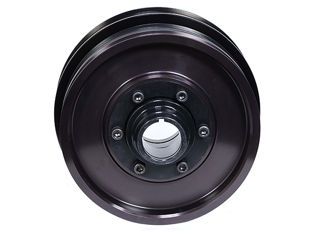 Fluidampr Harmonic Damper [Bore Dia 1.4808" | Engine Balance Int | Finish Black Zinc, Hard Coat Anodized Pulley | Keyway Single (3/16") | Length 4.752" | Material Steel Damper, Alum Pulley | Mounting Hardware Incl No | OD 8 3/8" | SFI 1.81 | Wt/Rotating Wt 17.4 lbs/11.5 lbs] (2016-2022 Camaro ZL1 & Cadillac CTS-V)