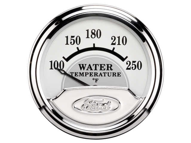 Auto Meter Ford Masterpiece Air-Core Gauge, 2-1/16", Water Temperature (100-250 F) - Click Image to Close