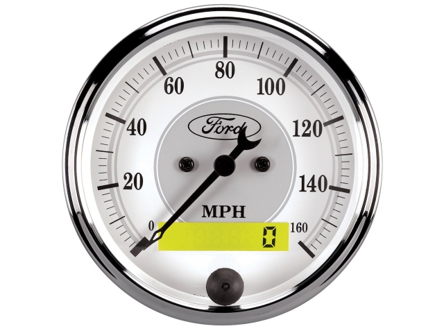Auto Meter Ford Masterpiece Air-Core Gauge, 3-1/8", Electric Speedometer (0-160 MPH) - Click Image to Close