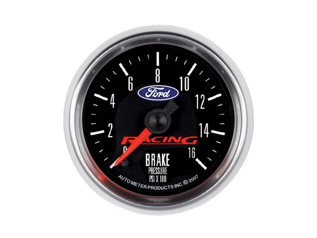 Auto Meter Ford RACING Digital Stepper Motor Gauge, 2-1/16", Brake Pressure (0-1600 PSI) - Click Image to Close