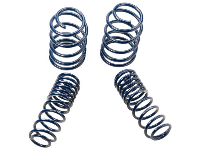 FORD Racing Lowering Springs, 1.5" Front & 1.5" Rear (2005-2014 Mustang GT) - Click Image to Close