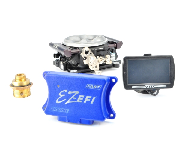 FAST EZ-EFI Marine Master Kit, In-Line Fuel System - Click Image to Close