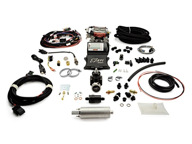 FAST EZ-EFI Self Tuning Fuel Injection System Master Kit w/ In-Tank Fuel Pump Kit - Click Image to Close