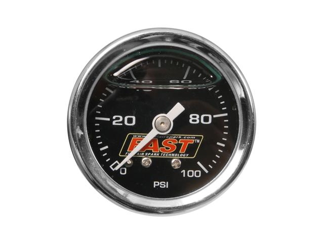 FAST LSX/LSXR/LSXRT 0-100 EFI Fuel Pressure Gauge Kit - Click Image to Close