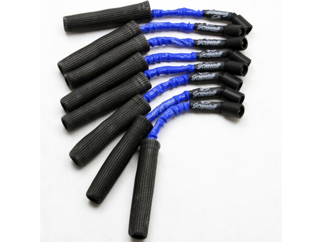Granatelli Coil-Near-Plug Connection Kit, Blue & Black (GM LS2, LS7 & LS3)