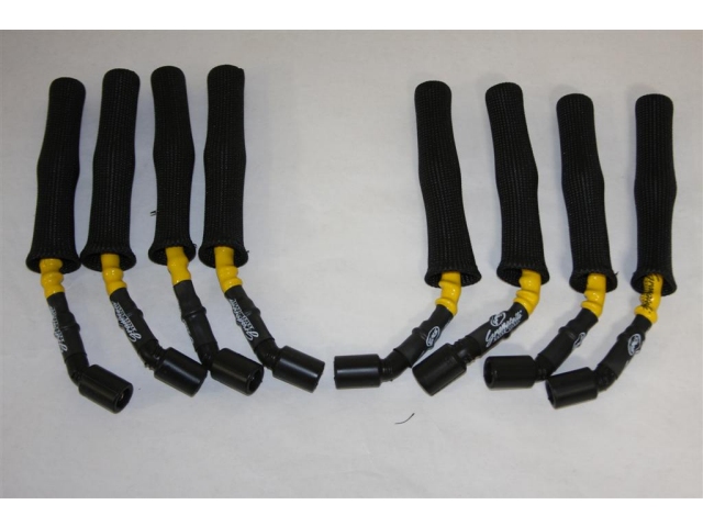 Granatelli Coil-Near-Plug Connection Kit, Yellow & Black (GM LS2, LS7 & LS3) - Click Image to Close