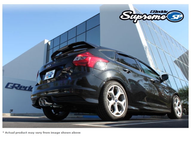 GReddy Supreme SP Cat-Back Exhaust (2013-2014 Focus ST) - Click Image to Close