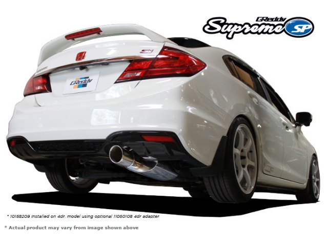 GReddy Supreme SP Cat-Back Exhaust (2012-2014 Civic Si) - Click Image to Close