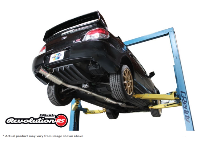 GReddy Revolution RS Cat-Back Exhaust (2002-2007 Impreza WRX & WRX STi) - Click Image to Close