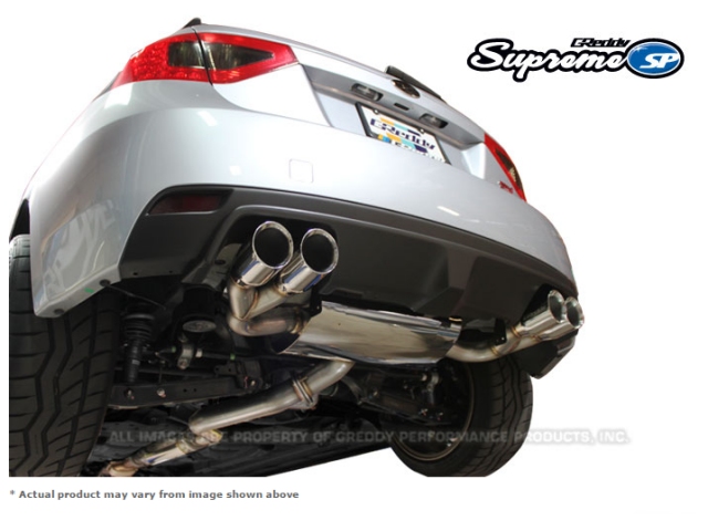 GReddy Supreme SP Cat-Back Exhaust (2009-2014 Impreza WRX STi)