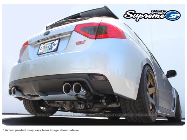 GReddy Supreme SP Cat-Back Exhaust (2009-2014 Impreza WRX STi)