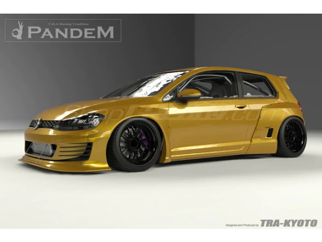 GReddy Full PANDEM Widebody Aero Kit (2015-2021 Volkswagon Golf MK7)