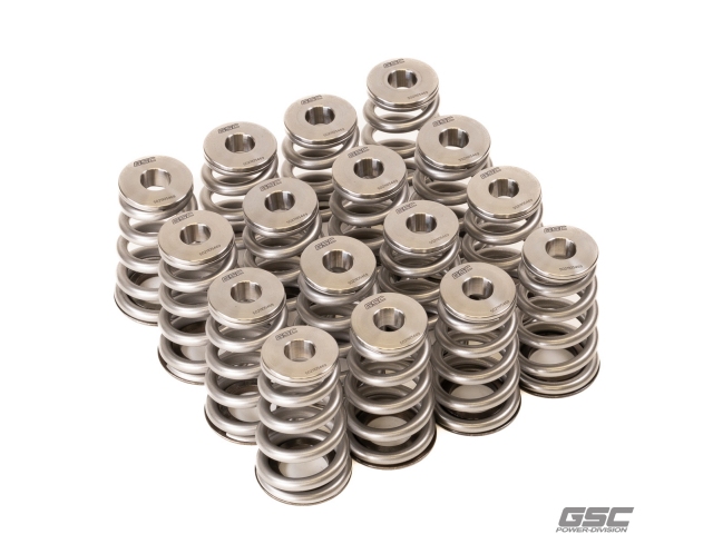 GSC POWER-DIVISION Conical Valve Spring Kit [Coil Bind (in) 0.786 | Install Height (in) 1.315 | Seat Pressure (lbs) 85 | Open Pressure 241lbs@0.843" | Maximum Valve Lift (in) 0.474] (2022-2024 Subaru WRX)